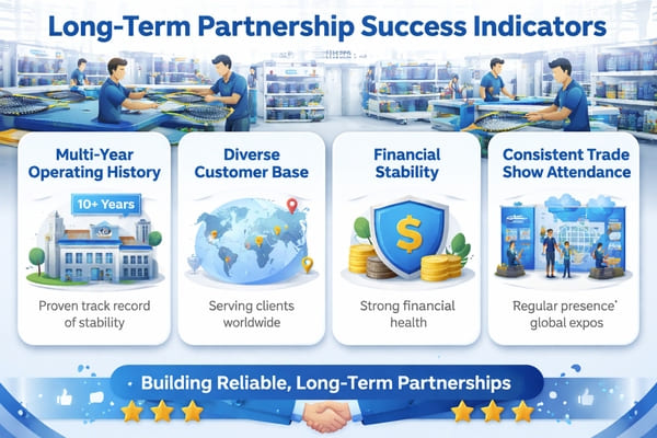 Reliable Chinese manufacturing partnerships Long-term partnership success indicators