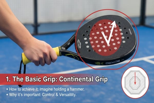 Learning padel ball basics for beginners Step-by-step beginner techniques