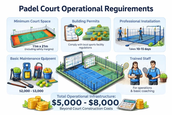 Top Benefits of Building Padel Courts for Sports Clubs and Resorts