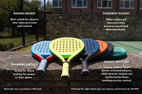 alt text: padel racket selection guide choosing perfect equipment
