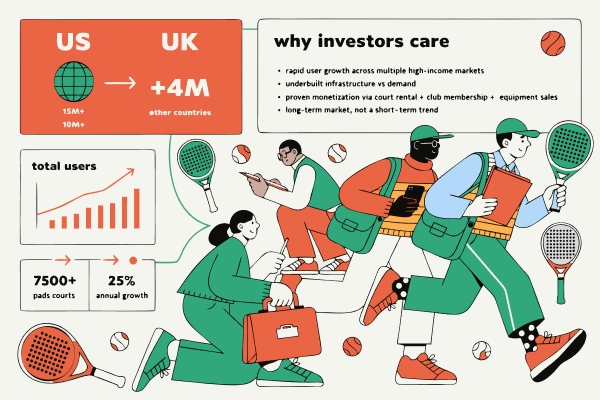 padel industry investment growth court infrastructure business opportunity