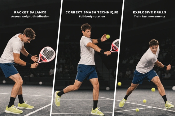 How Do You Improve Your Power Shots in Padel?
