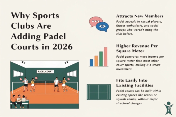 Why Are Sports Clubs Adding Padel Courts in 2026?